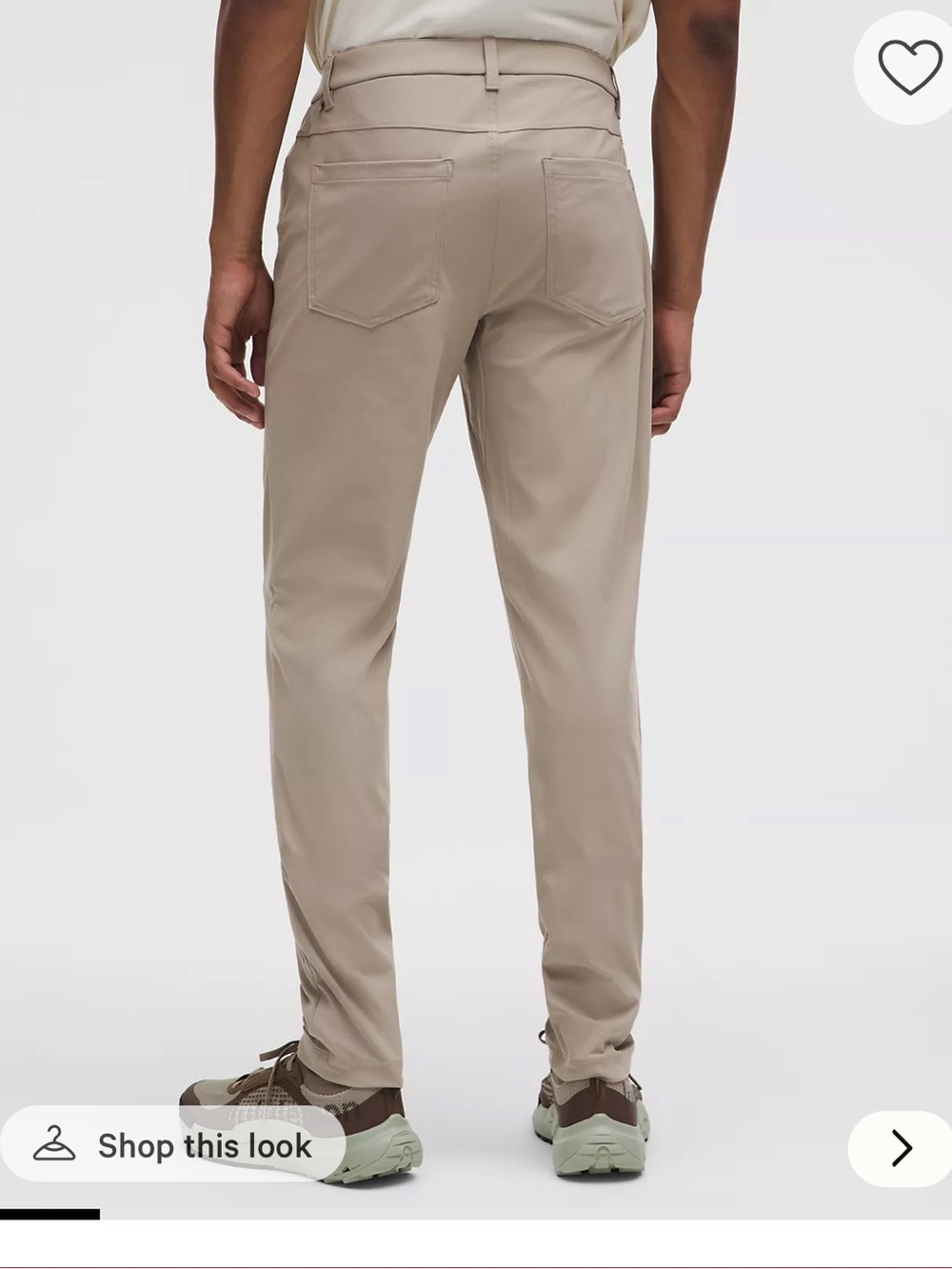 Men’s ABC Lululemon Beige Pants - 36